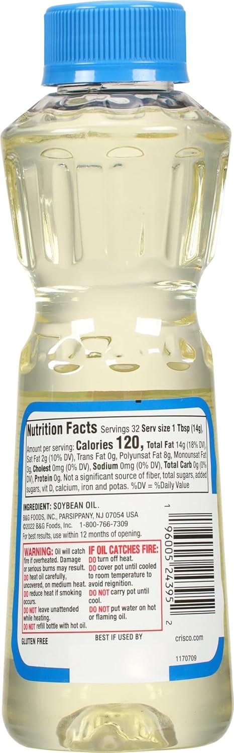 image:imageCrisco Pure Vegetable Oil 16 Fluid Ounce16 Fl Oz Pack of 2