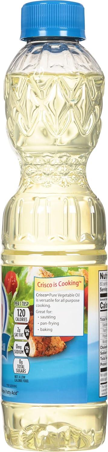 image:imageCrisco Pure Vegetable Oil 40 Fluid Ounce40 Fluid Ounce Pack of 2