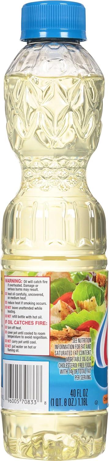 image:imageCrisco Pure Vegetable Oil 40 Fluid Ounce40 Fluid Ounce Pack of 2