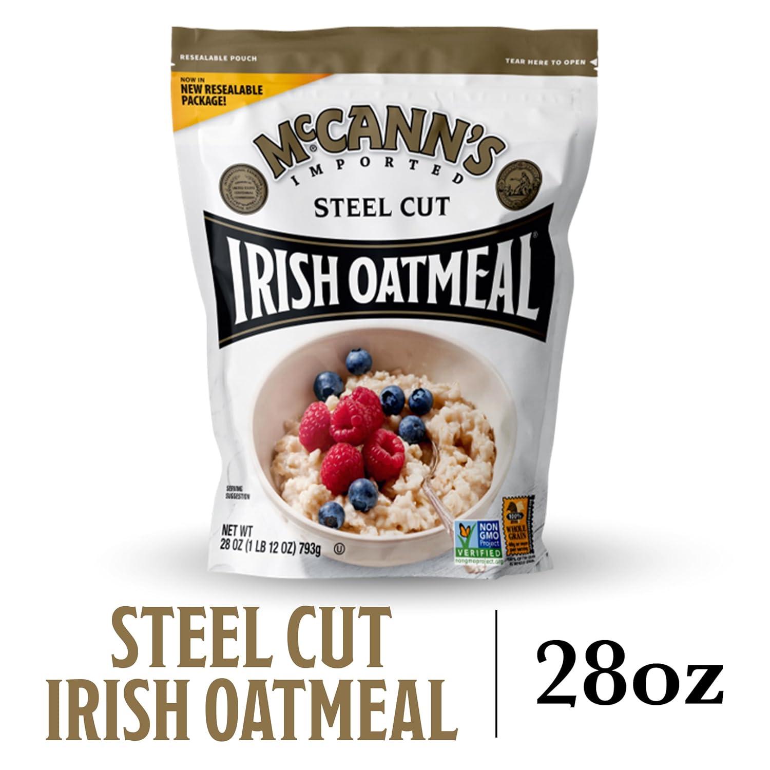 image:imageMcCanns Irish Oatmeal Quick Cooking Rolled Oats 16 OunceBag