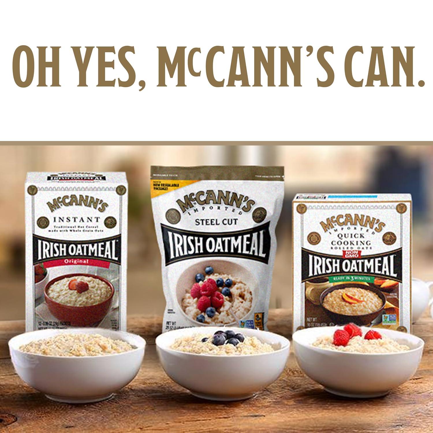 image:imageMcCanns Irish Oatmeal Quick Cooking Rolled Oats 16 OunceBag