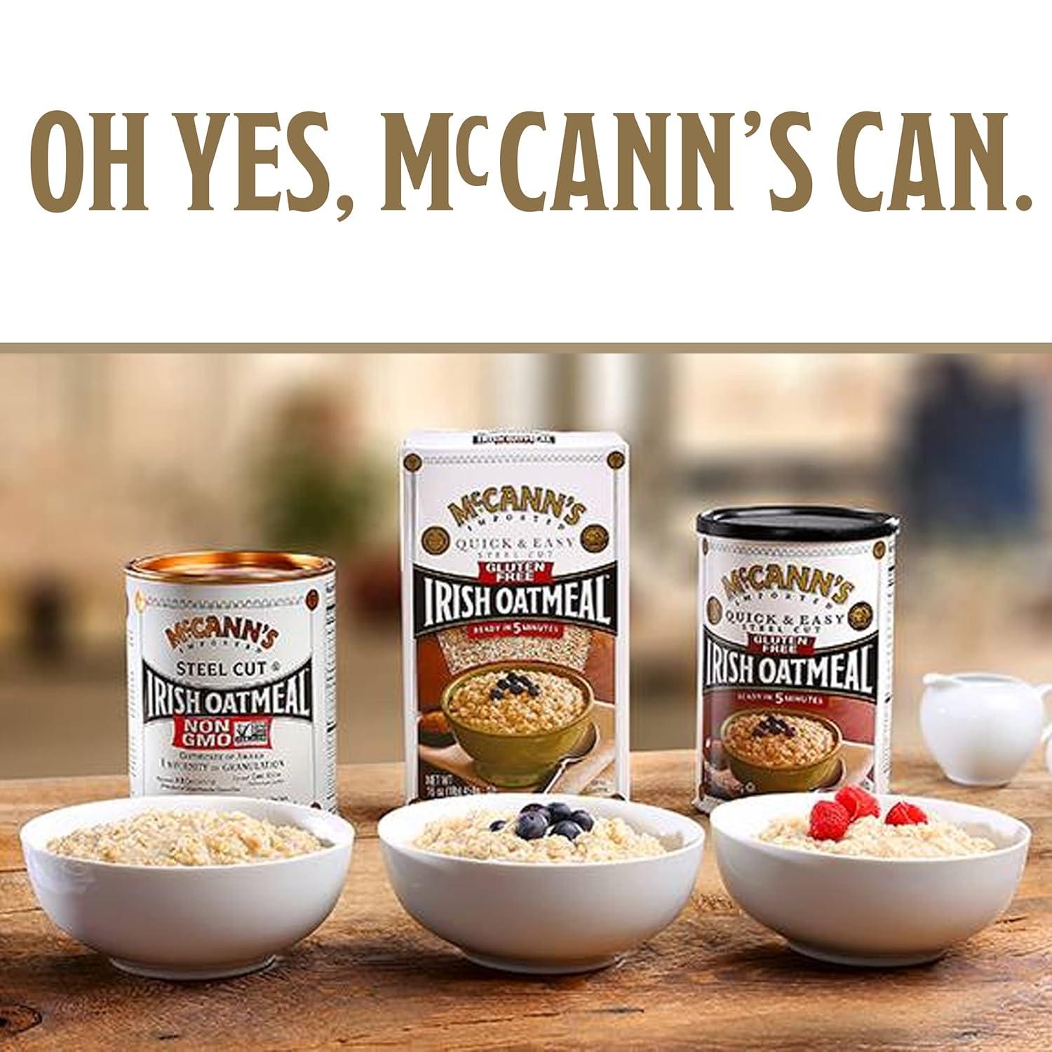 image:imageMcCanns Irish Oatmeal Quick Cooking Rolled Oats 16 OunceQuick Easy