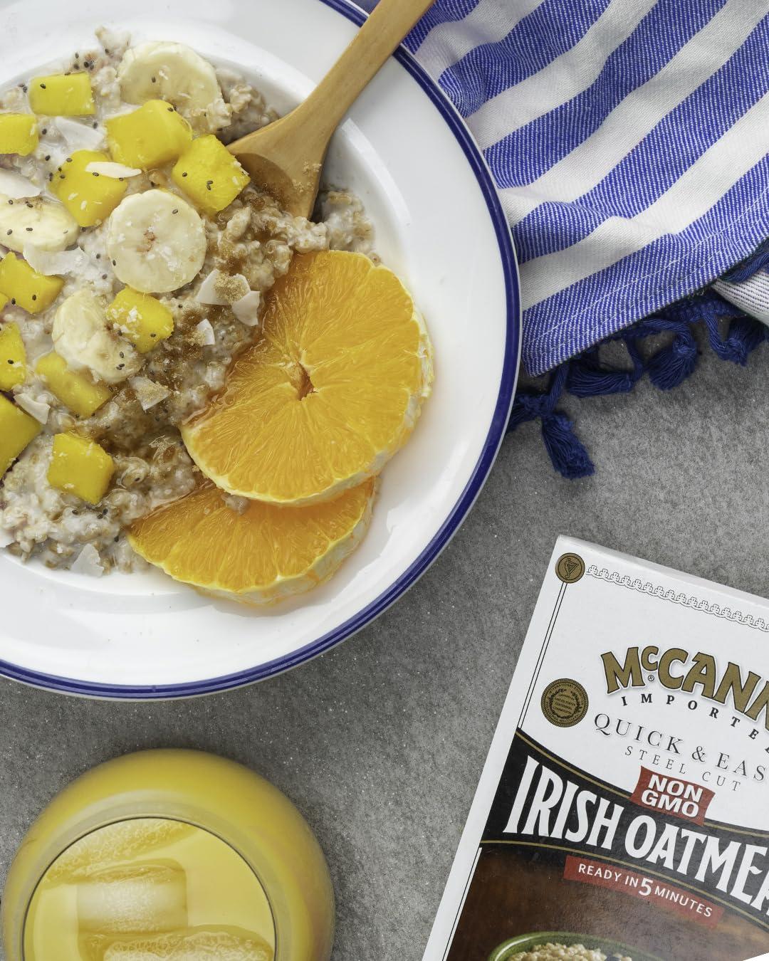 image:imageMcCanns Irish Oatmeal Quick Cooking Rolled Oats 16 OunceQuick Easy