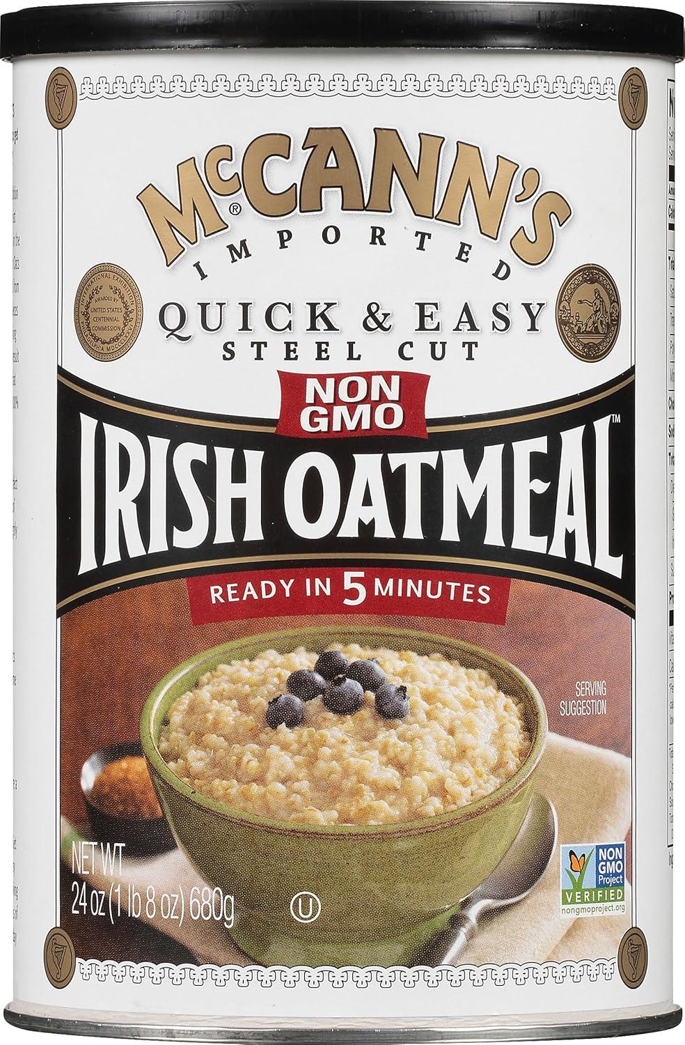 image:imageMcCanns Irish Oatmeal Quick Cooking Rolled Oats 16 OunceQuick Easy