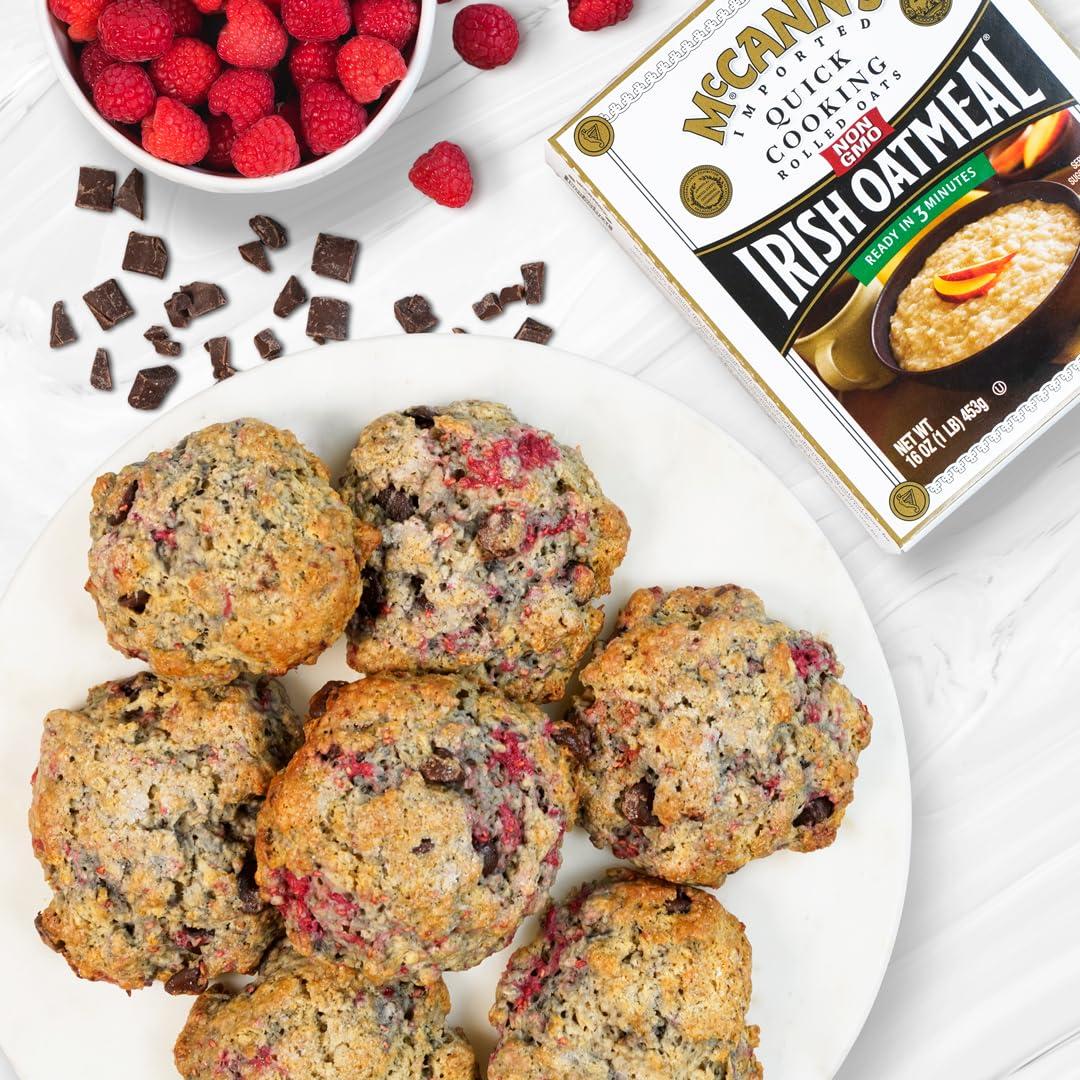 image:imageMcCanns Irish Oatmeal Quick Cooking Rolled Oats 16 OunceRolled