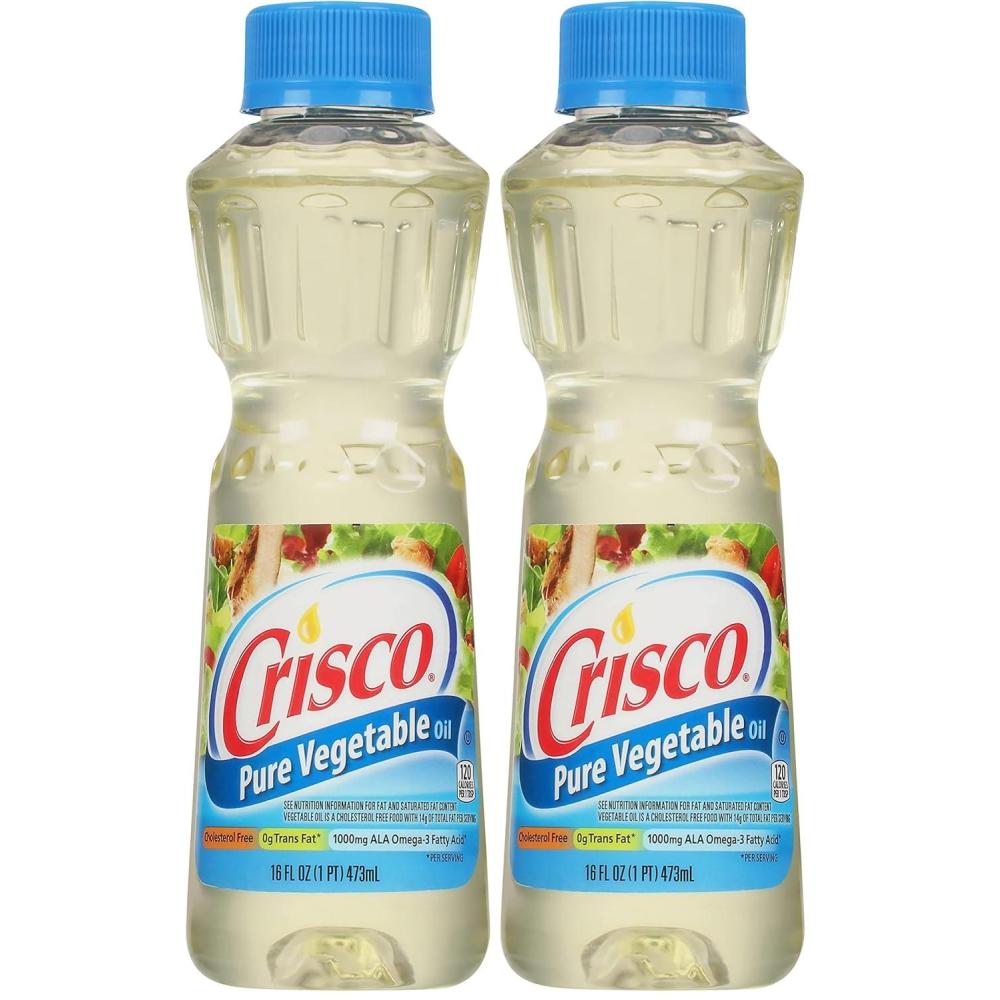 image:imageCrisco Pure Vegetable Oil 16 Fluid Ounce16 Fl Oz Pack of 2