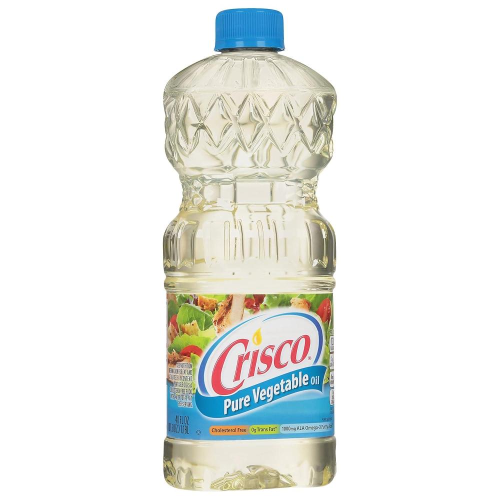 image:imageCrisco Pure Vegetable Oil 40 Fluid Ounce40 Fluid Ounce