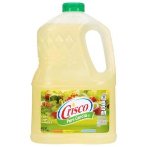 Crisco Pure Vegetable Oil, 1 Gallon(Canola Oil)
