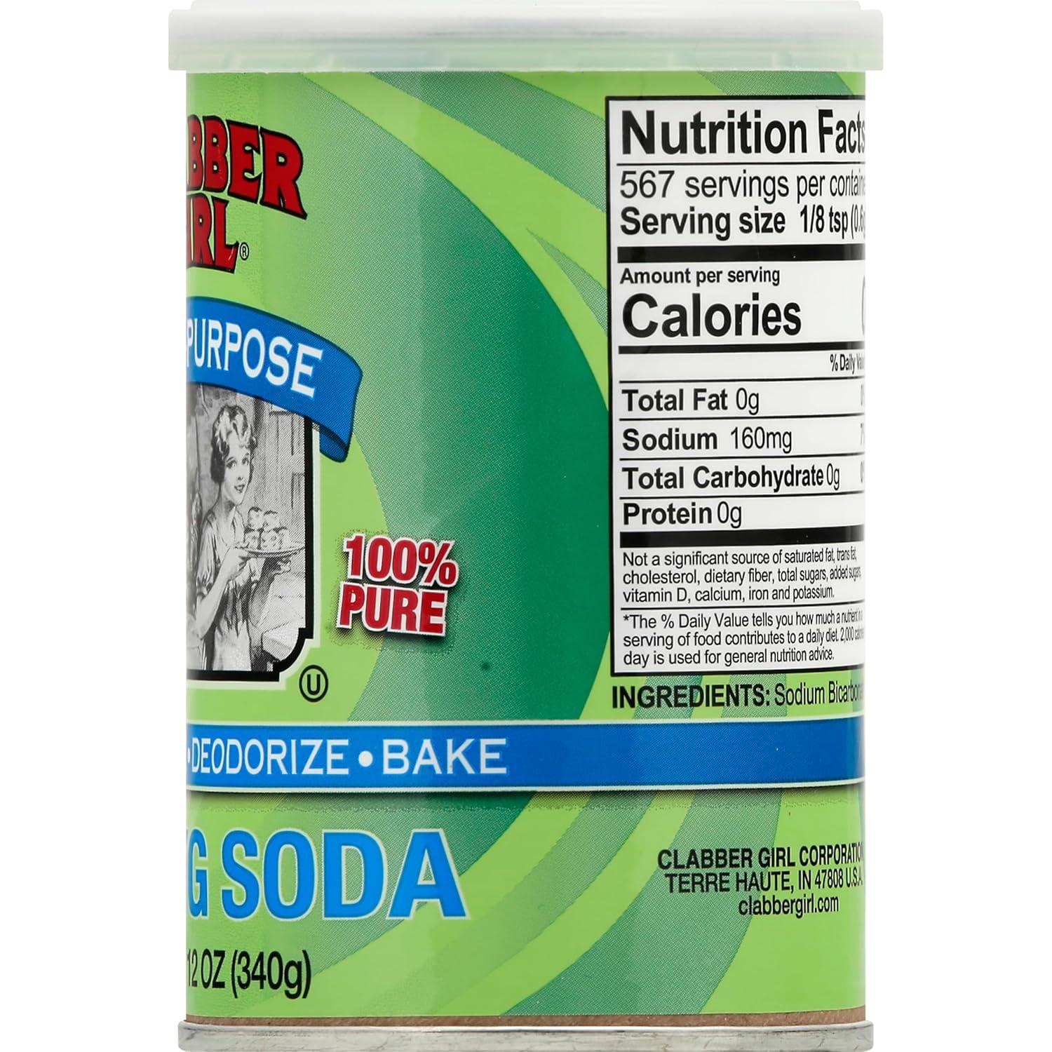 image:imageClabber Girl Baking Soda 12 Ounce