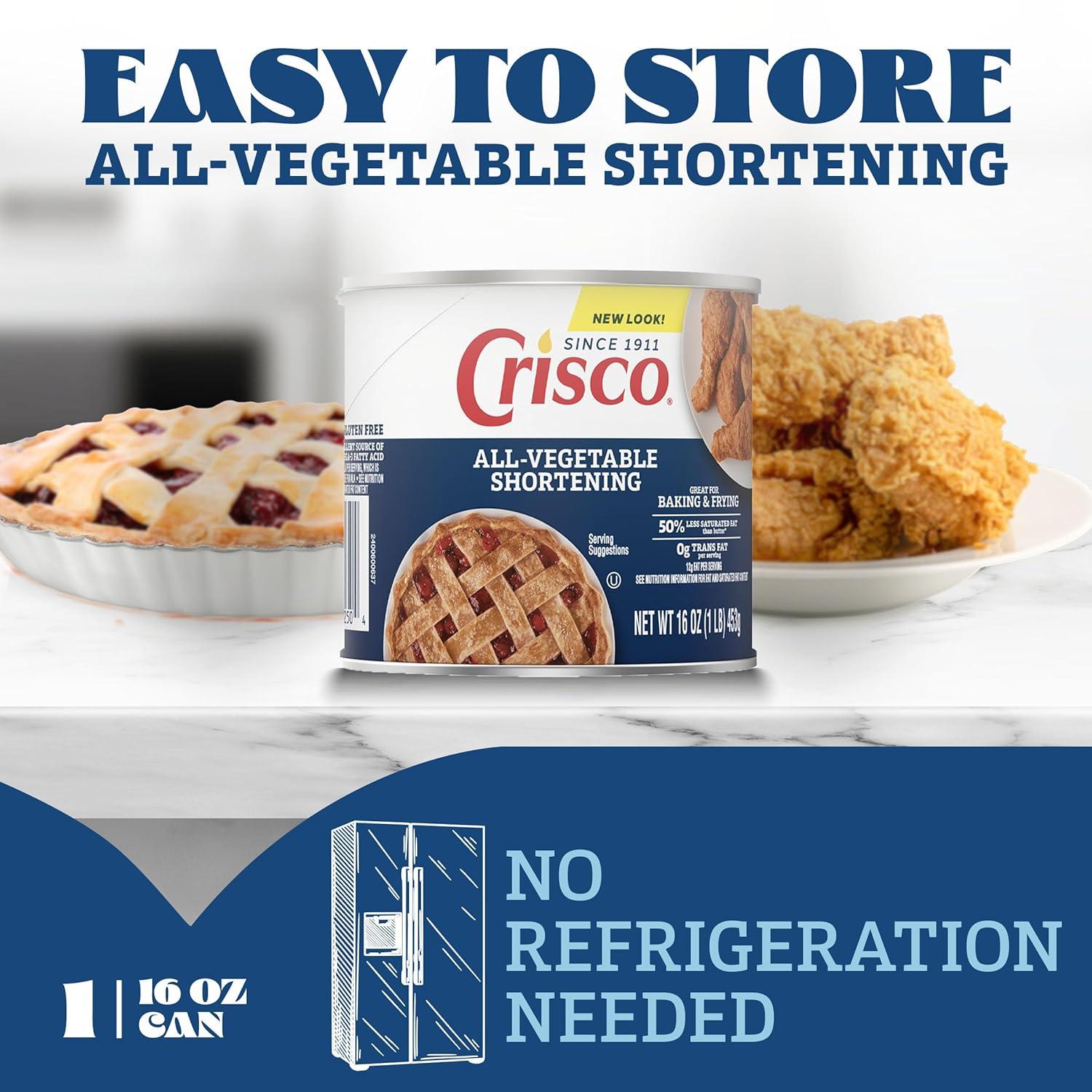 image:imageCrisco AllVegetable Shortening 16 Ounce16 Oz Pack of 2