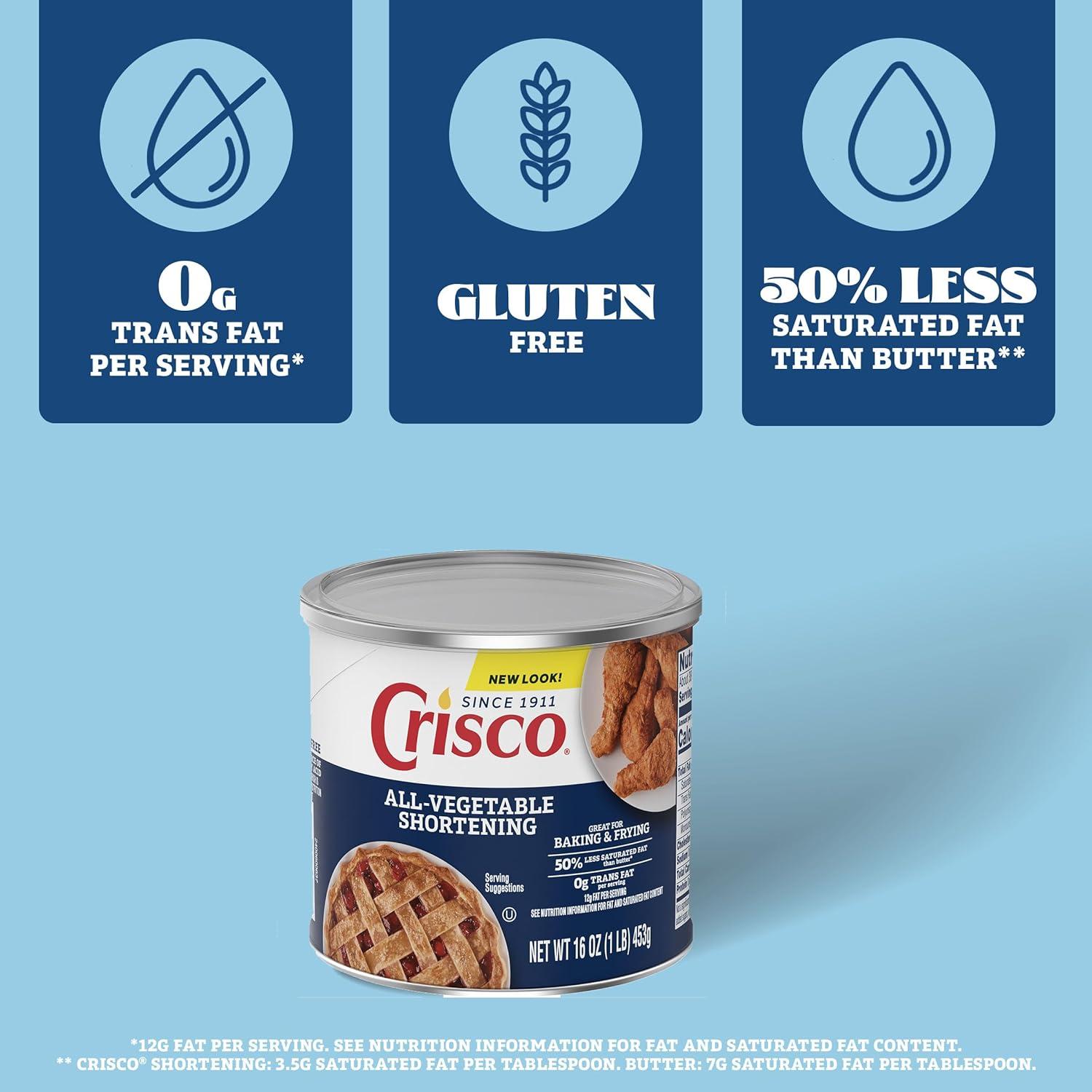 image:imageCrisco AllVegetable Shortening 16 Ounce16 Oz Pack of 2