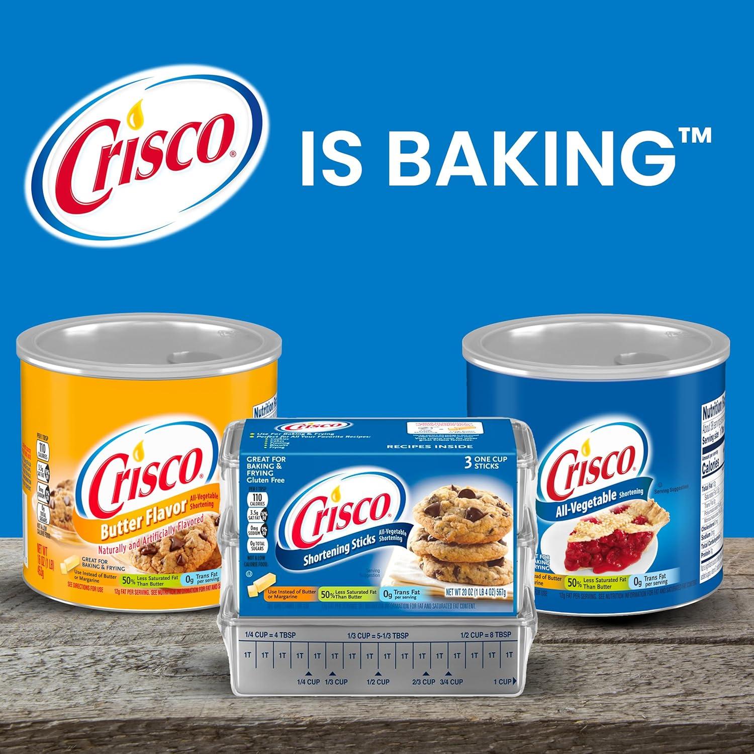 image:imageCrisco AllVegetable Shortening 6 PoundsButter