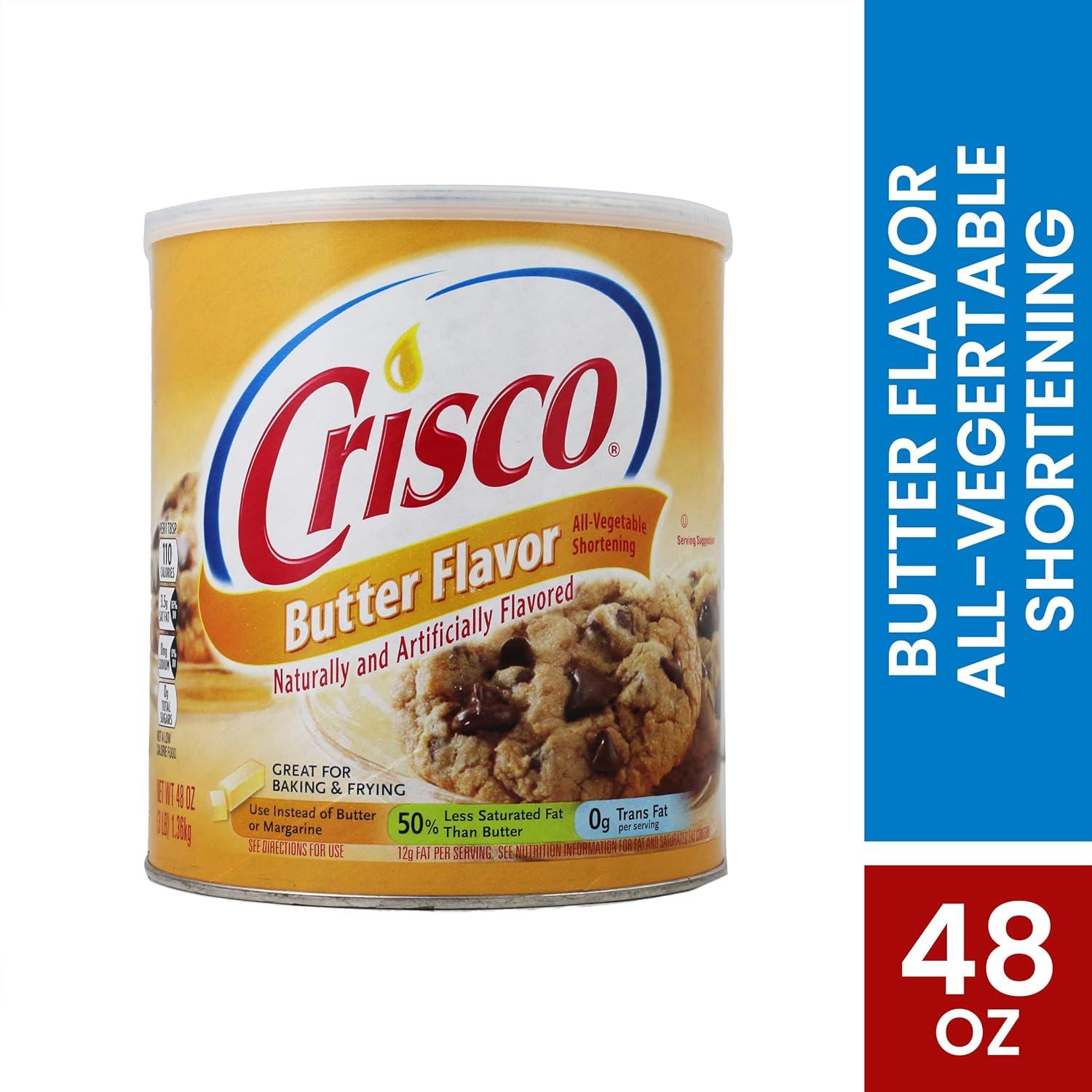 image:imageCrisco AllVegetable Shortening 6 PoundsButter