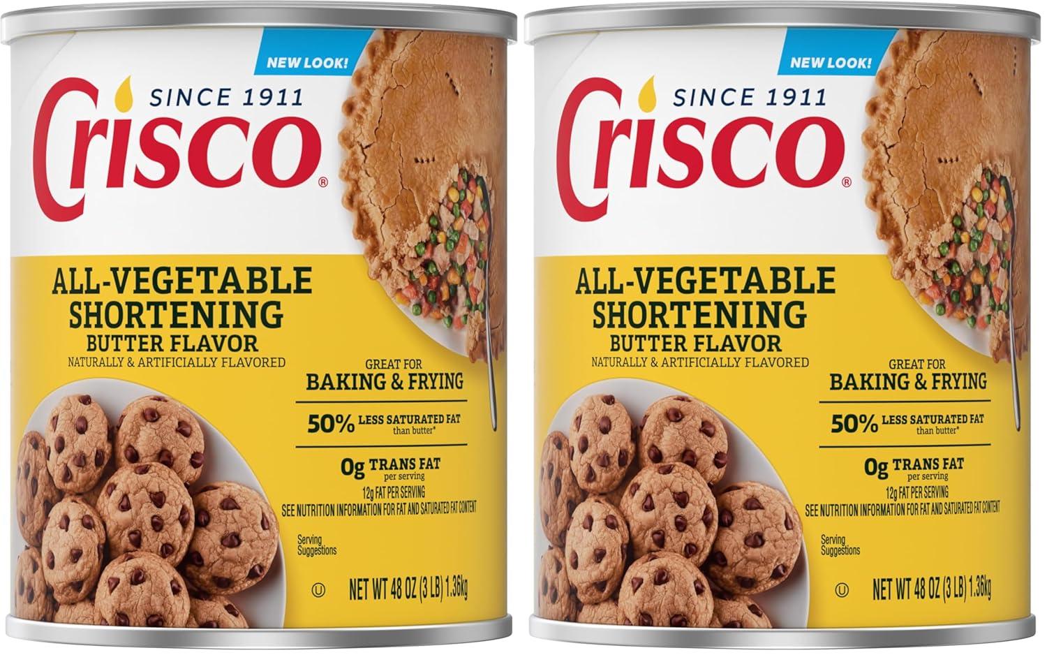 image:imageCrisco AllVegetable Shortening 6 PoundsButter