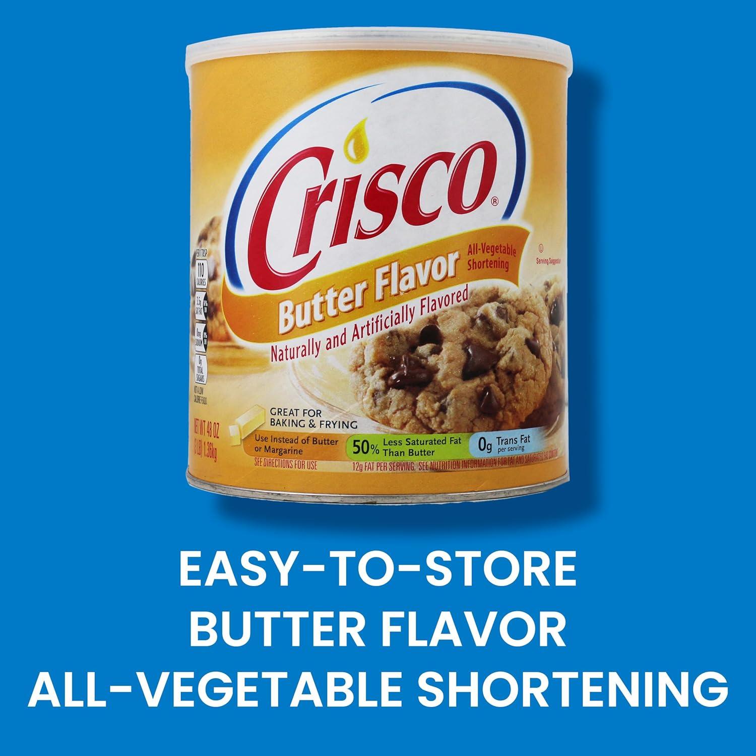 image:imageCrisco AllVegetable Shortening 6 PoundsButter