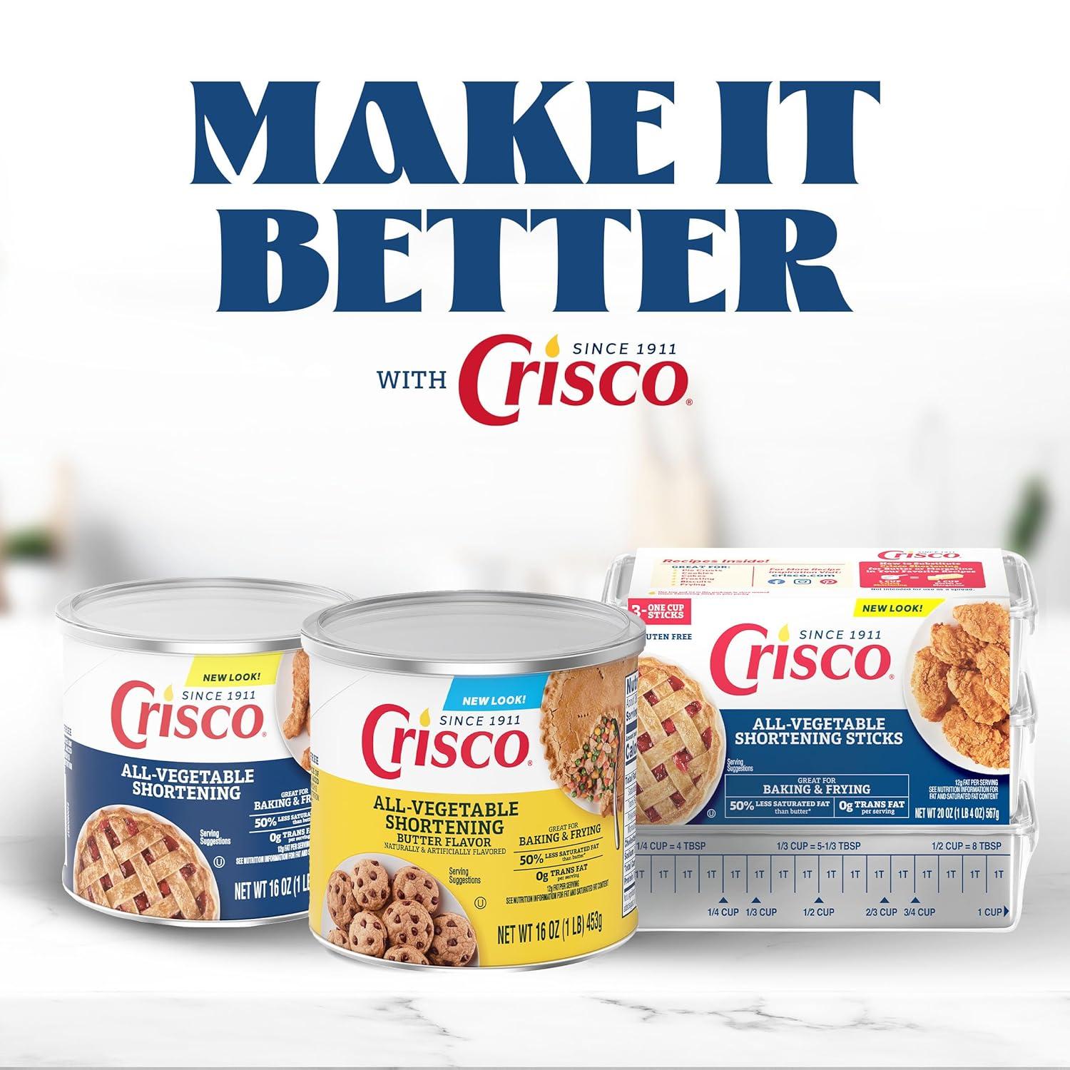 image:imageCrisco Butter Flavor AllVegetable Shortening 16 Ounce