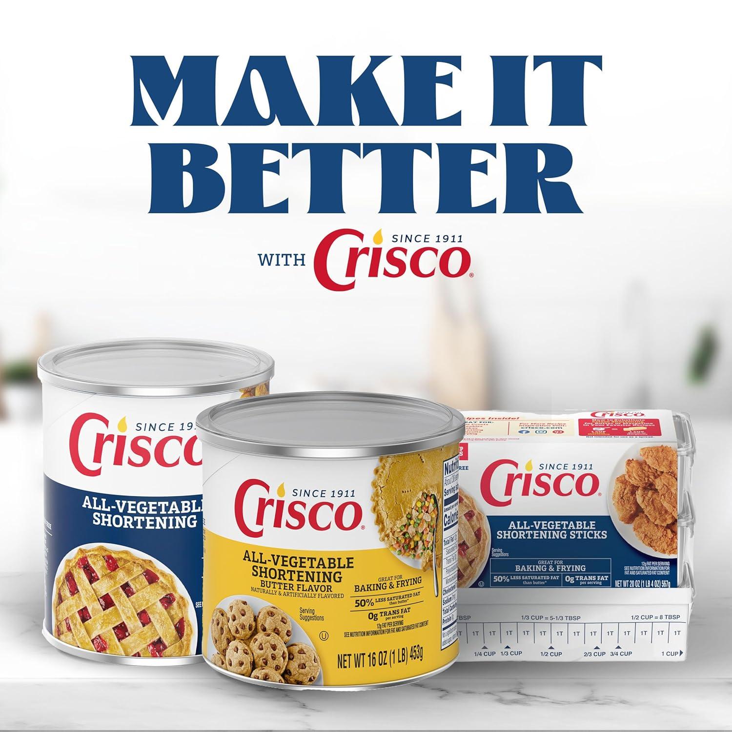 image:imageCrisco Butter Flavor AllVegetable Shortening 16 Ounce