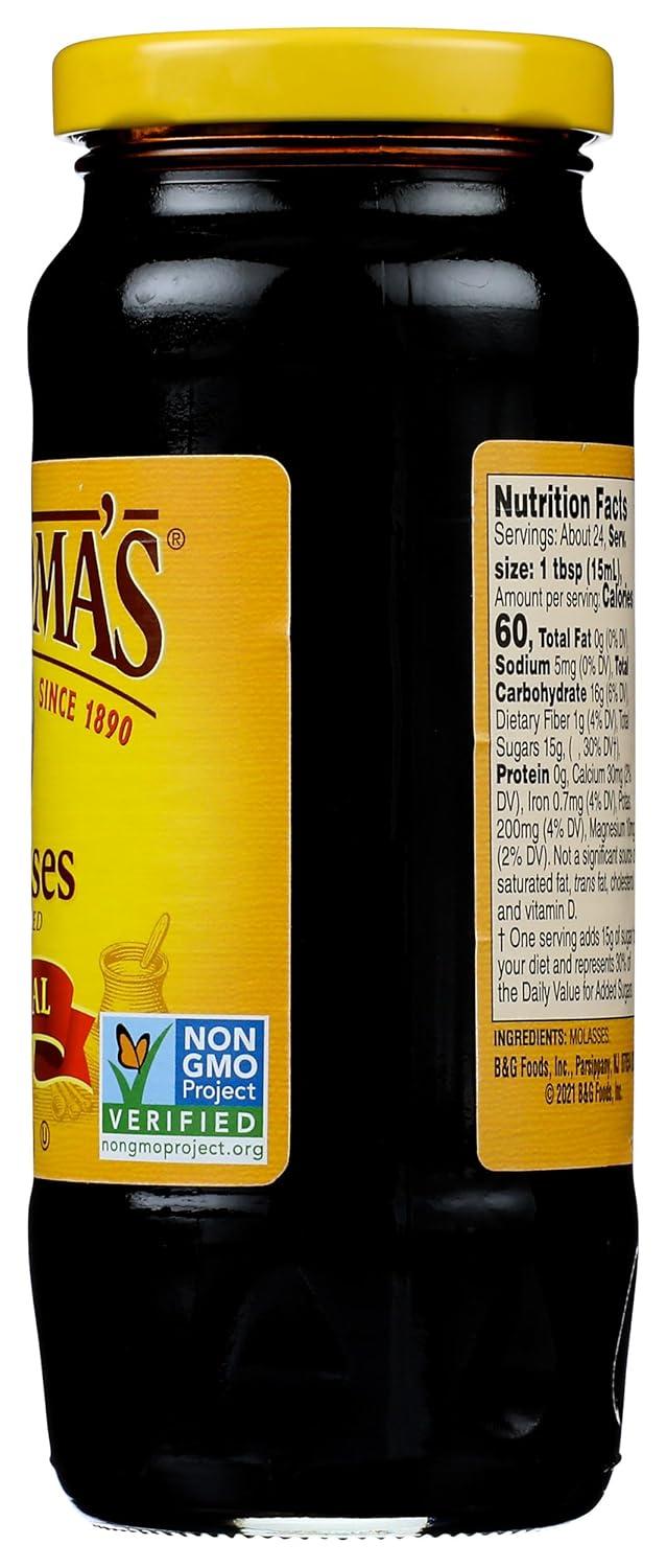 image:imageGRANDMAS Molasses Unsulphered 12 FZ115 Ounce Pack of 1
