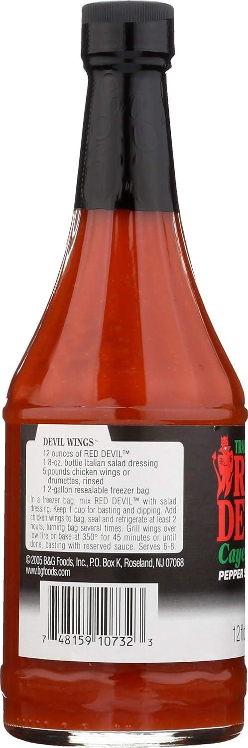 image:imageTrappeys Red Devil Sauce Hot 12 Ounce12 Fl Oz Pack of 1