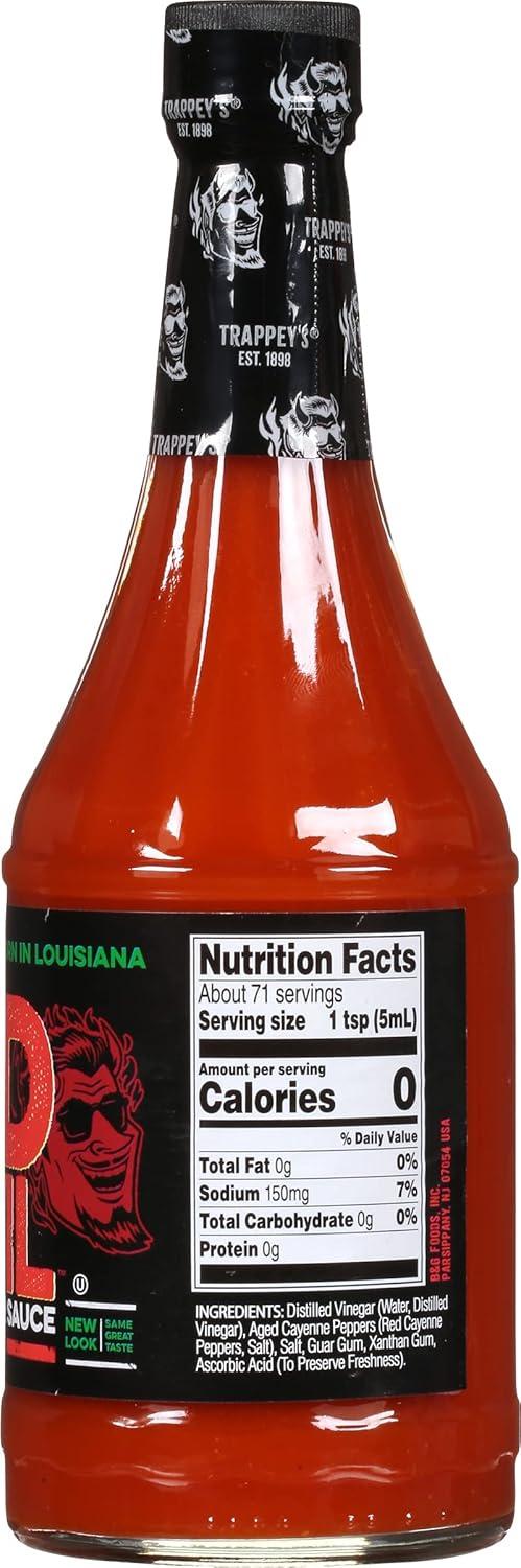 image:imageTrappeys Red Devil Sauce Hot 12 Ounce12 Fl Oz Pack of 2
