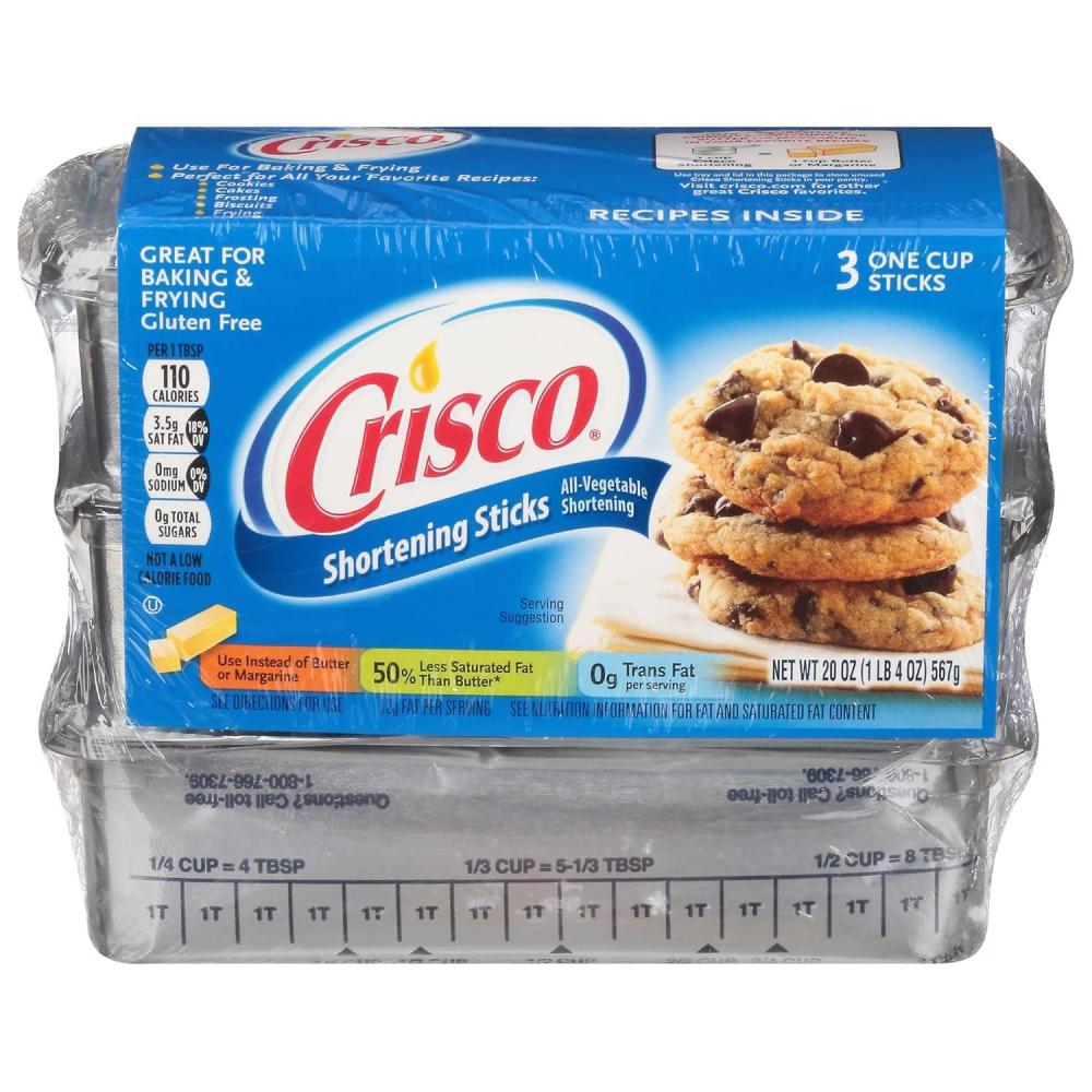 image:imageCrisco AllVegetable Shortening Sticks 20 Ounce 3 Sticks20 OZ