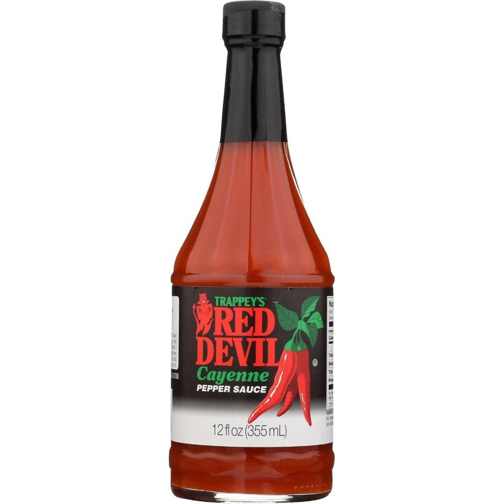 image:imageTrappeys Red Devil Sauce Hot 12 Ounce12 Fl Oz Pack of 1