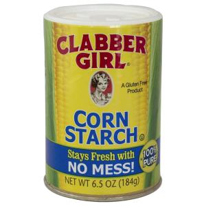 Clabber Girl Gluten-Free Corn Starch, 6.5 Ounce(6.5 Ounce (Pack of 1))