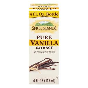 Spice Islands Pure Vanilla Extract, 4 Ounce(Vanilla)