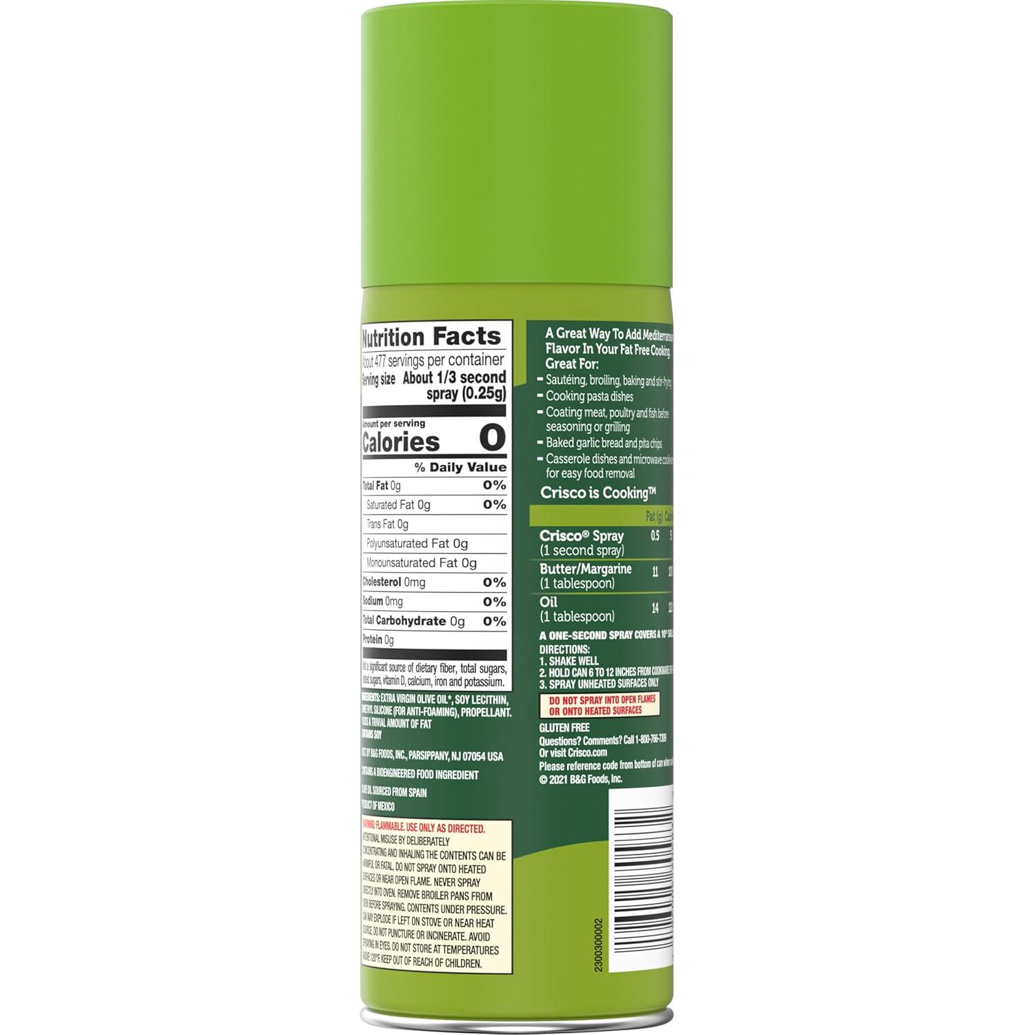 image:imageCrisco Olive Oil Spray 5 Ounce