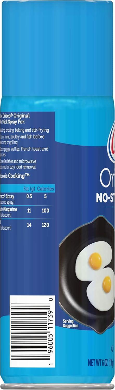 image:imageCrisco Original NoStick Cooking Spray 6 OunceOriginal