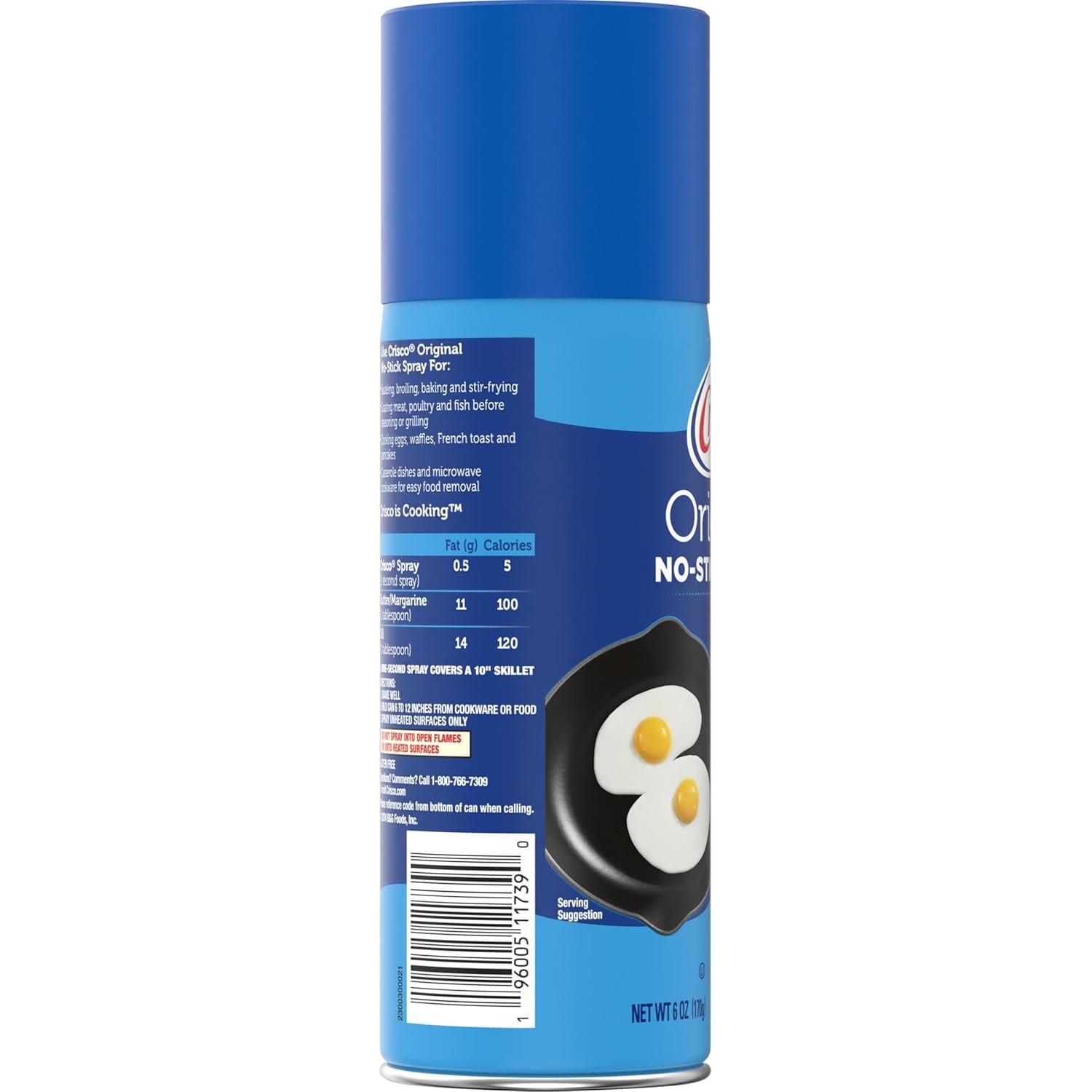 image:imageCrisco Original NoStick Cooking Spray 6 OunceOriginal