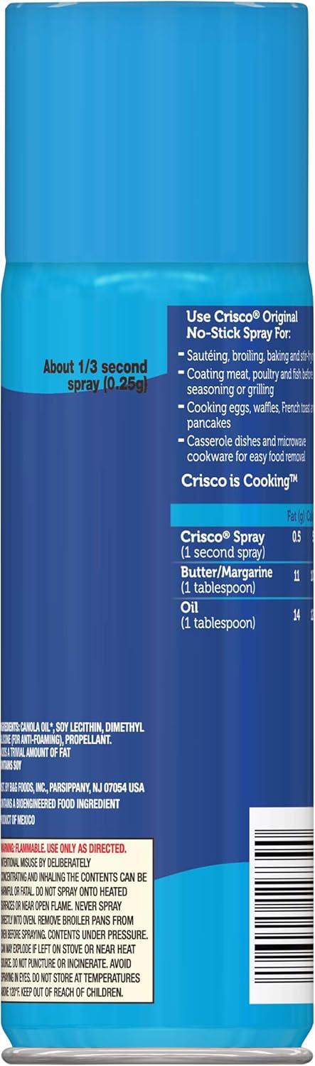 image:imageCrisco Original NoStick Cooking Spray 6 OunceOriginal