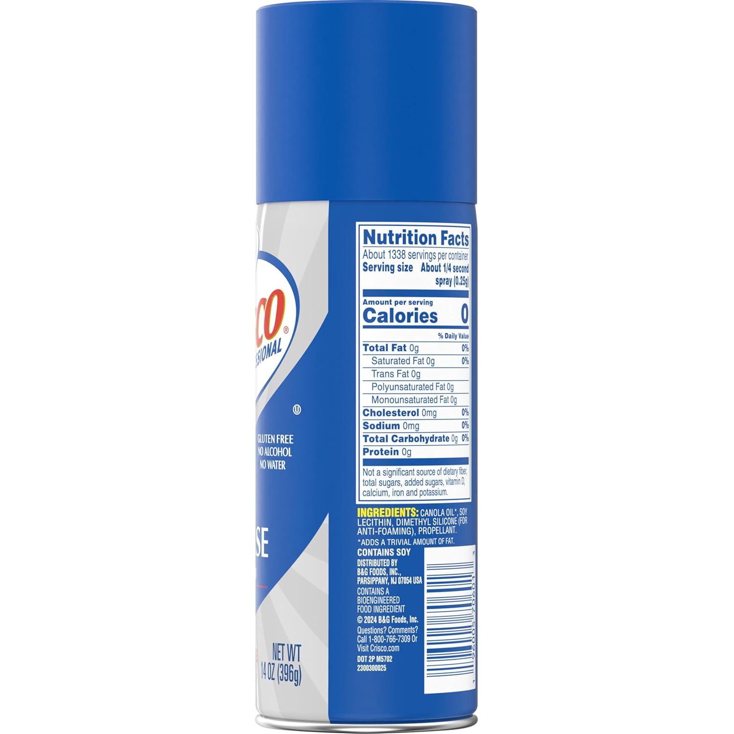 image:imageCrisco Pan Release Spray 14 Ounce14 ounces