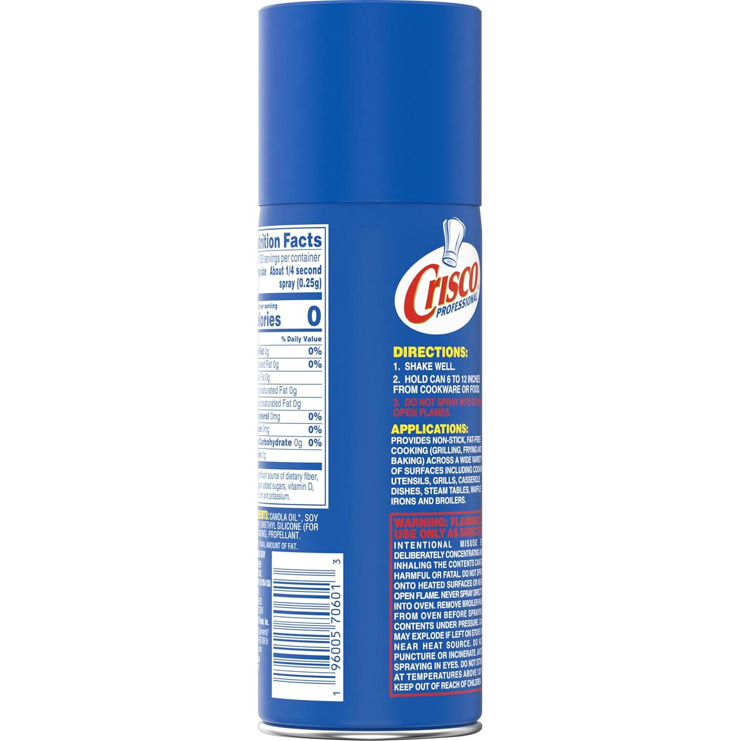 image:imageCrisco Pan Release Spray 14 Ounce14 ounces Pack of 6