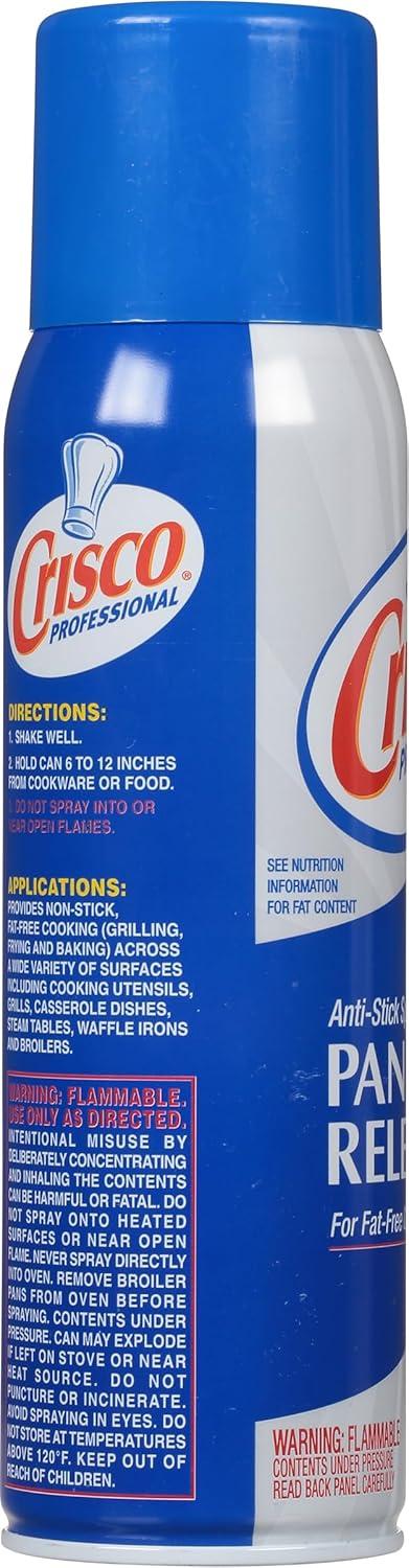 image:imageCrisco Professional NoStick Cooking Spray Cooking Pro 17 Ounce17 Ounce Pack of 5