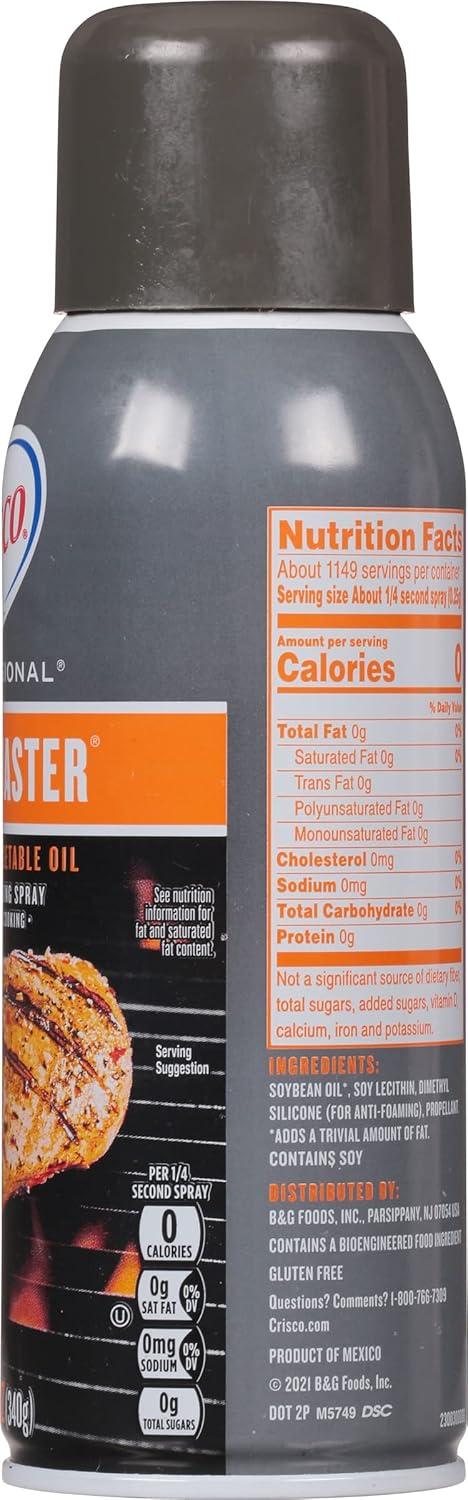 image:imageCrisco Professional NoStick Cooking Spray Grill Master 12 OunceUnflavored