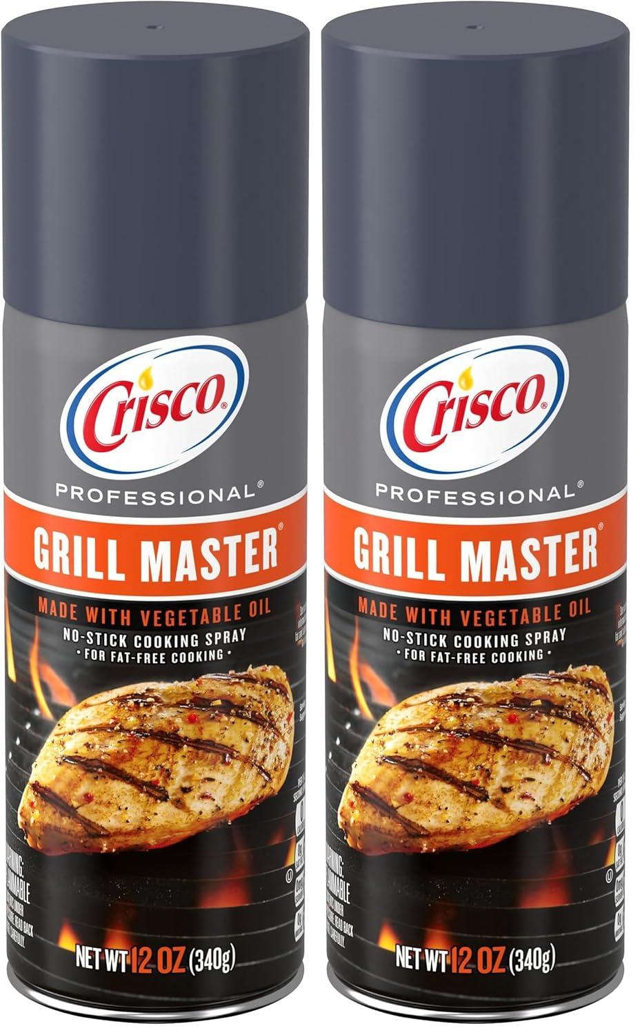 image:imageCrisco Professional NoStick Cooking Spray Grill Master 12 OunceUnflavored