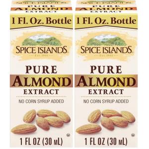 Spice Islands Pure Almond Extract, 1 Ounce(1 Ounce (Pack of 2))