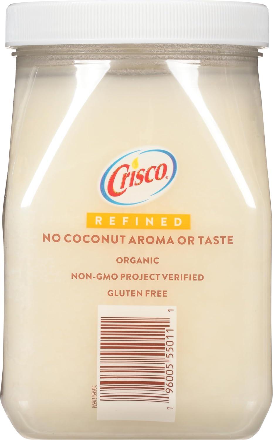 image:imageCrisco Refined Organic Coconut Oil 27 Ounces