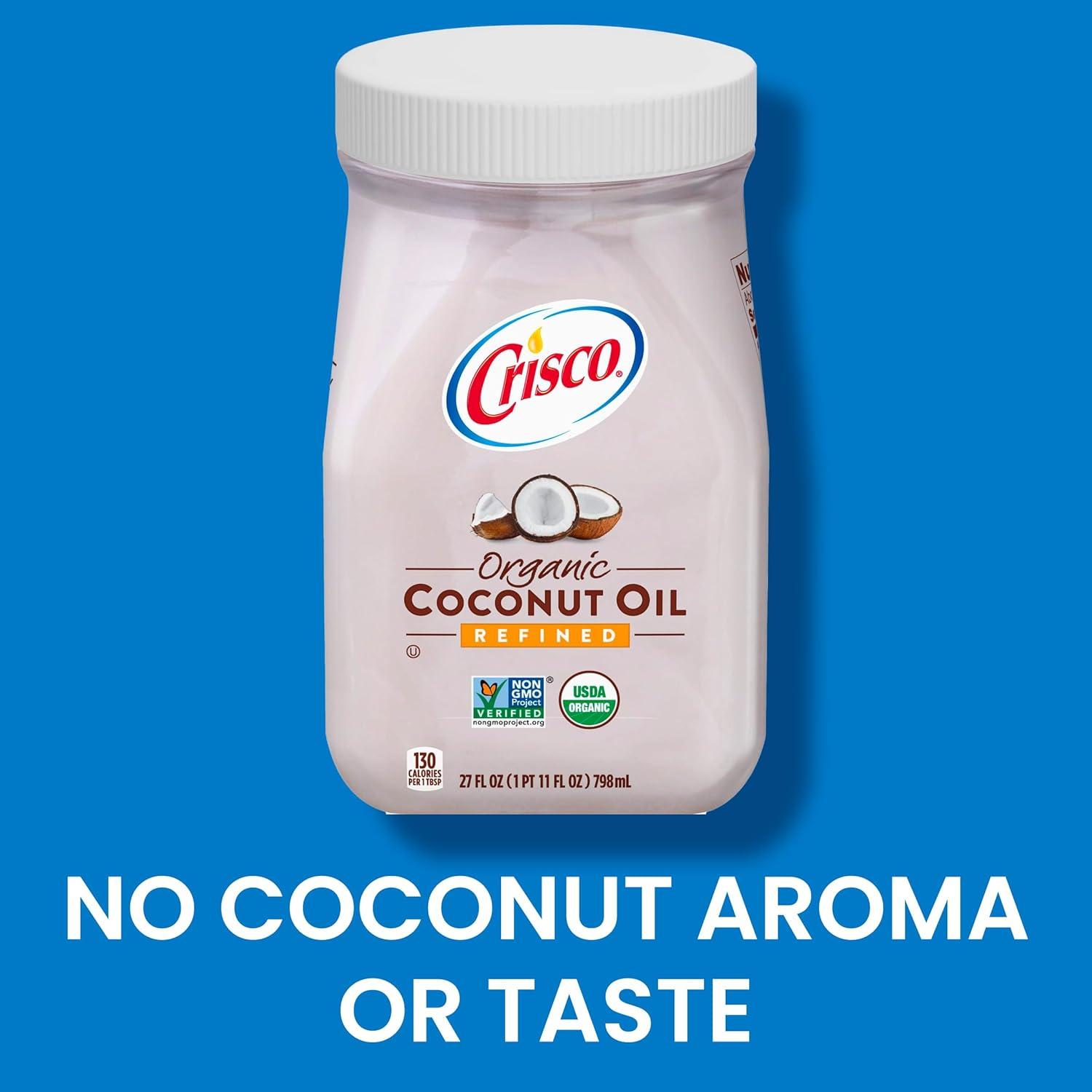 image:imageCrisco Refined Organic Coconut Oil 27 Ounces