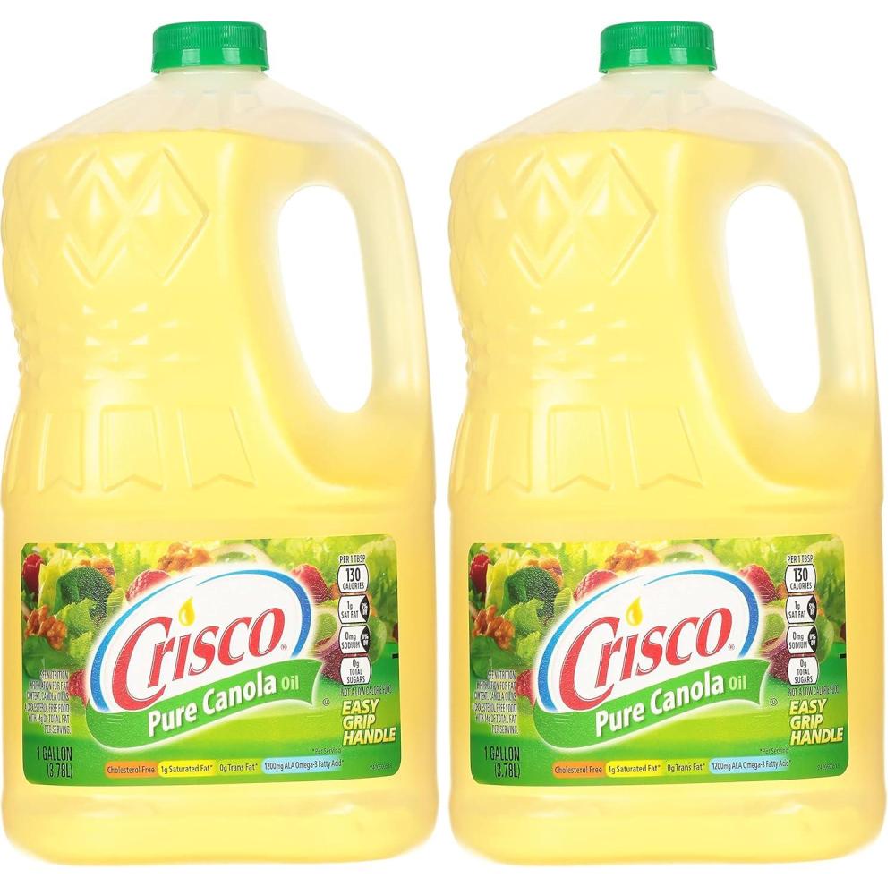 image:imageCrisco Pure Canola Oil 1 Gallon1 Gallon Pack of 2
