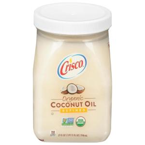 Crisco Refined Organic Coconut Oil, 27 Ounces